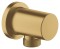 Kolanko przyłączeniowe GROHE RAINSHOWER (rozeta okrągła) Brushed Cool Sunrise GROHE 27057GN0