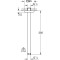 Ramię prysznicowe GROHE RAINSHOWER sufitowe, chrom 27484000