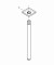 Ramię prysznicowe GROHE RAINSHOWER sufitowe, chrom 27484000