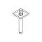 Ramię prysznicowe GROHE RAINSHOWER sufitowe, chrom 27485000