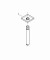 Ramię prysznicowe GROHE RAINSHOWER sufitowe, chrom 27485000