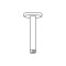 Ramię prysznicowe GROHE RAINSHOWER sufitowe, chrom 28724000