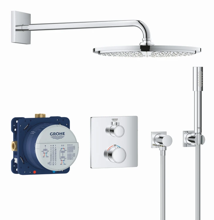 Komplet podtynkowy GROHE RAINSHOWER chrom 34730000