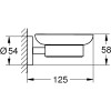 Dozownik mydła GROHE ESSENTIALS chrom 40444001