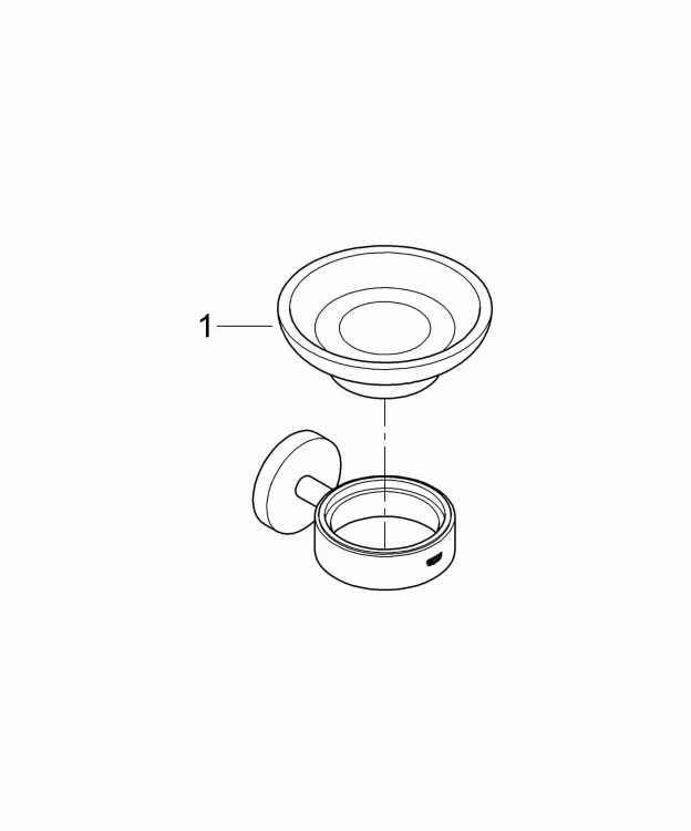Dozownik mydła GROHE ESSENTIALS chrom 40444001