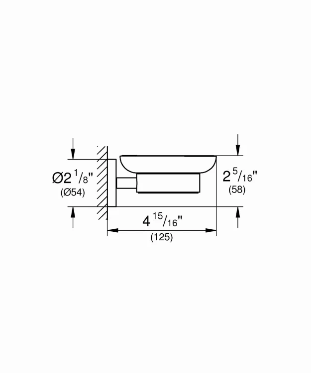 Dozownik mydła GROHE ESSENTIALS chrom 40444001