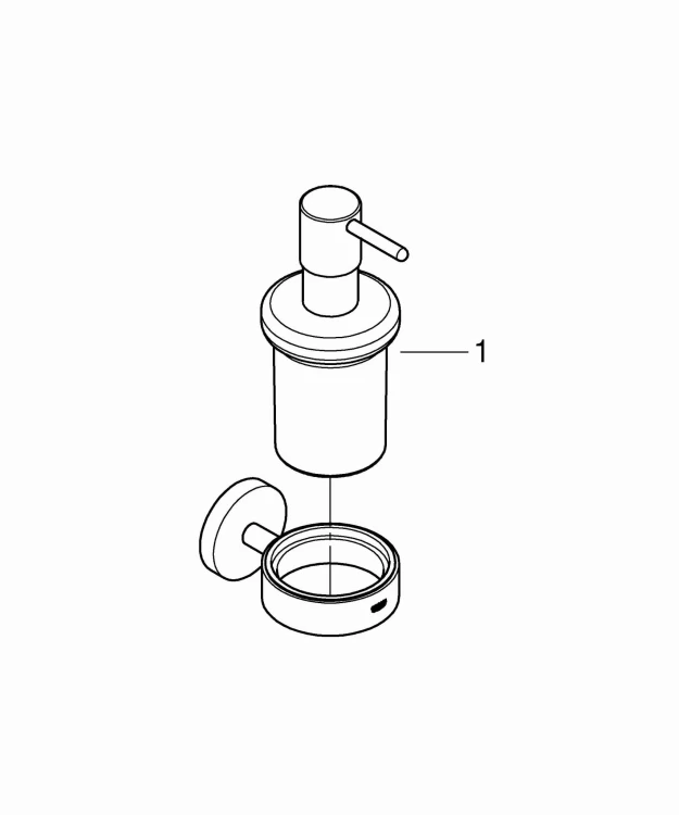 Dozownik mydła GROHE ESSENTIALS chrom 40448001
