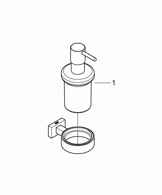 Dozownik mydła GROHE ESSENTIALS chrom 40756001