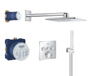 Komplet podtynkowy GROHE GROHTHERM SMARTCONTROL chrom 34706000