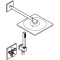 Komplet podtynkowy GROHE GROHTHERM SMARTCONTROL chrom 34706000