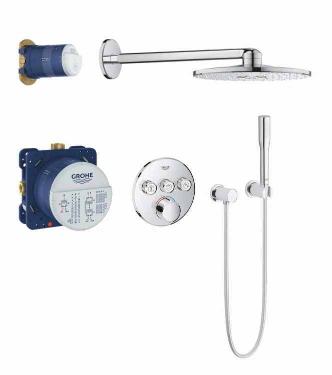 Komplet podtynkowy GROHE SMARTCONTROL chrom 34709000