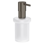 Dozownik mydła GROHE ESSENTIALS bez uchwytu, brushed hard graphite 40394AL1