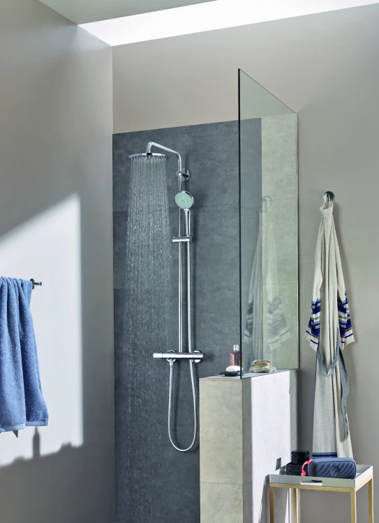 System prysznicowy GROHE RAINSHOWER z termostatem chrom 27964000