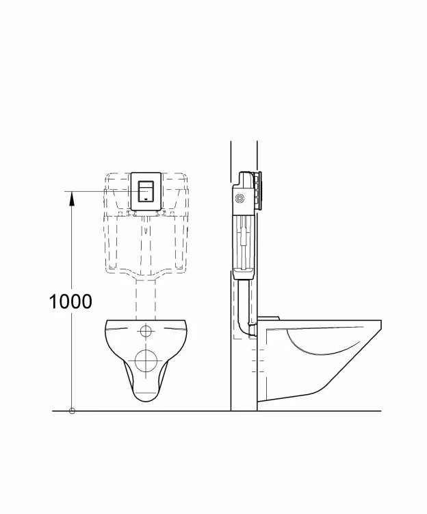 Przycisk spłukujący GROHE SKATE COSMOPOLITAN Chrom 38821000