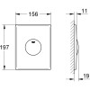 Przycisk spłukujący GROHE SKATE Chrom 37547P00