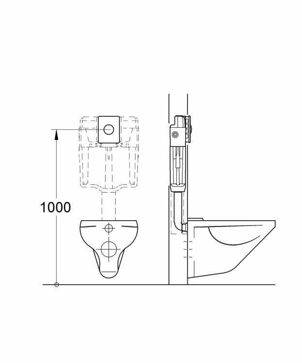 Przycisk spłukujący GROHE SKATE Chrom 37547P00