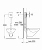 Przycisk spłukujący GROHE SKATE Chrom 37547P00