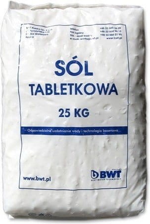 Sól w tabletkach (opak. 25kg.) BWT 51998