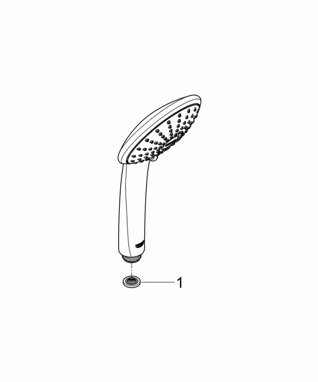Słuchawka prysznicowa GROHE EUPHORIA Chrom 27238000