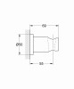 Uchwyt prysznicowy GROHE RAINSHOWER Cool Sunrise 27074GL0