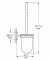 Szczotka WC GROHE ESSENTIALS Chrom 40374001