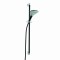 Zestaw natryskowy KLUDI FIZZ 3 S, czarny mat/chrom 6774087-00