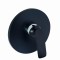 Bateria natryskowa KLUDI BALANCE, podtynkowa, 1 funkcyjna, czarny mat/chrom 526558775