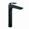 Bateria umywalkowa KLUDI BALANCE, wysoka, bez korka, czarny mat/chrom 522988775