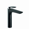 Bateria umywalkowa KLUDI BALANCE, średnia, bez korka, czarny mat/chrom 522968775