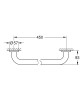 Uchwyt wannowy GROHE ESSENTIALS Chrom 40793001