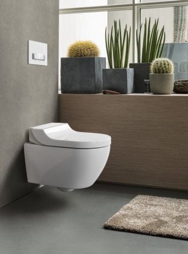 Toaleta myjąca GEBERIT AQUACLEAN TUMA Comfort z funkcją higieny intymnej, biała 146.292.11.1