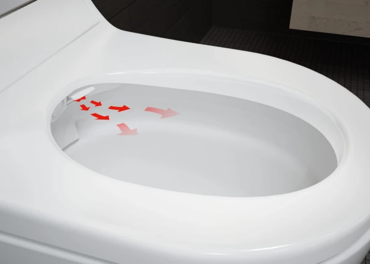 Toaleta myjąca GEBERIT AQUACLEAN TUMA Comfort z funkcją higieny intymnej, biała 146.292.11.1