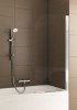 Parawan nawannowy 1-el. KFA MODERN 1 670x140cm. szkło przezroczyste, chrom mat  170-06954P