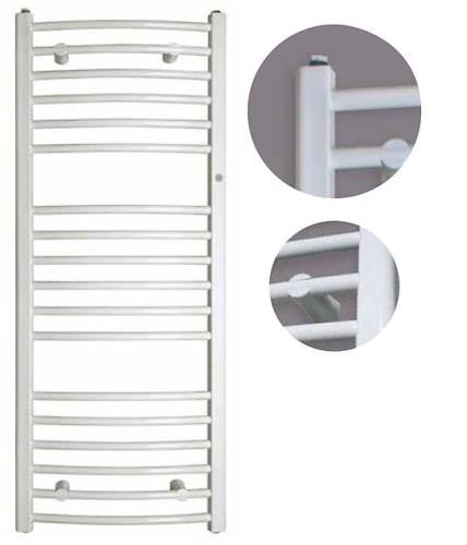 Grzejnik łazienkowy INSTAL PROJEKT BOLERO 55x104cm, moc 544W, BIAŁY BOL-55/100