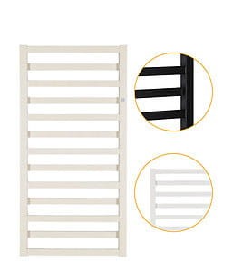 Grzejnik łazienkowy INSTAL PROJEKT POPPY 40x163cm, moc 585W, BIAŁY PPY-40/160