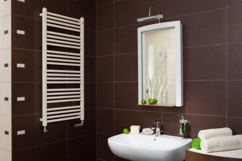 Grzejnik łazienkowy INSTAL PROJEKT STICK 50x148cm, moc 713W, BIAŁY STI-50/150