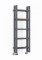 Grzejnik łazienkowy TERMA STAND 92x40cm, moc 434W, podłączenie SX Czarny RAL 9005 WGSCA092040K9M5SX