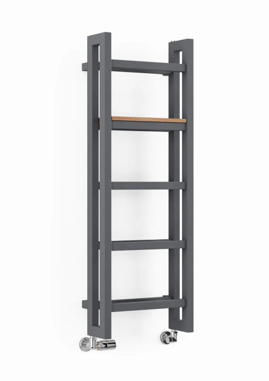 Grzejnik łazienkowy TERMA STAND 138x50cm, moc 500 (, podłączenie SX Heban WGSCA138050KIHESX