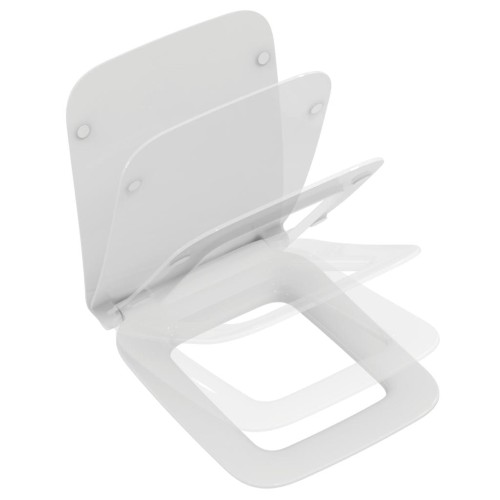 Deska WC IDEAL STANDARD STRADA II THIN wolnoopadajaca, biała T360101