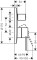 Bateria przysznicowa AXOR UNO chrom 38426000