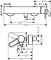 Bateria przysznicowa AXOR UNO chrom 38621000