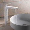 Bateria umywalkowa KLUDI BALANCE WHITE bez korka, biała / chrom 522969175