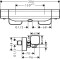 Bateria przysznicowa HANSGROHE ECOSTAT chrom 15773000