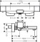 Bateria wannowa HANSGROHE ECOSTAT chrom 15774000