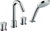 Bateria wannowa HANSGROHE LOGIS chrom 71314000