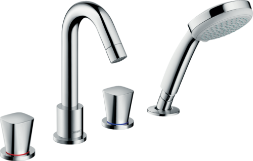 Bateria wannowa HANSGROHE LOGIS chrom 71314000