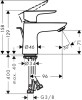Bateria umywalkowa HANSGROHE TALIS E chrom 71700000