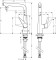 Bateria kuchenna HANSGROHE TALIS S chrom 72820000