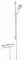 Bateria natryskowa GROHE GROHTHERM 2000 z termostatem + zestaw natryskowy POWER&SOUL 90cm, chrom 34482001
