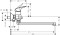 Bateria wannowa HANSGROHE LOGIS chrom 71402000